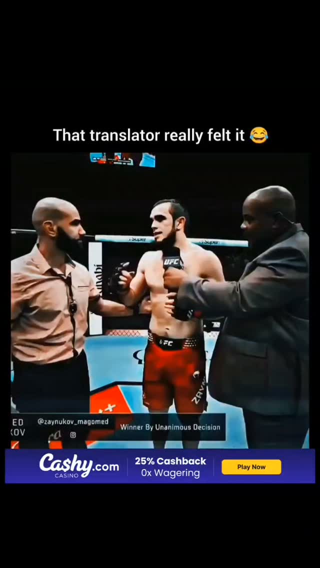 Usman Nurmagomedov's translator goe... on MILLIONS Usman Nurmagomedov's translator goe...