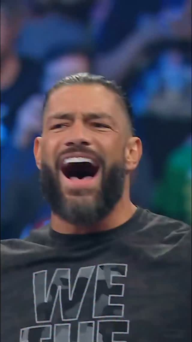 Roman Reigns' powerful presence