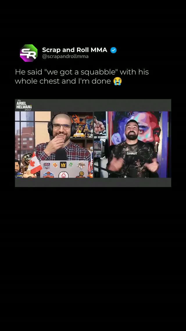 Mike Perry discusses his 'squabble'...