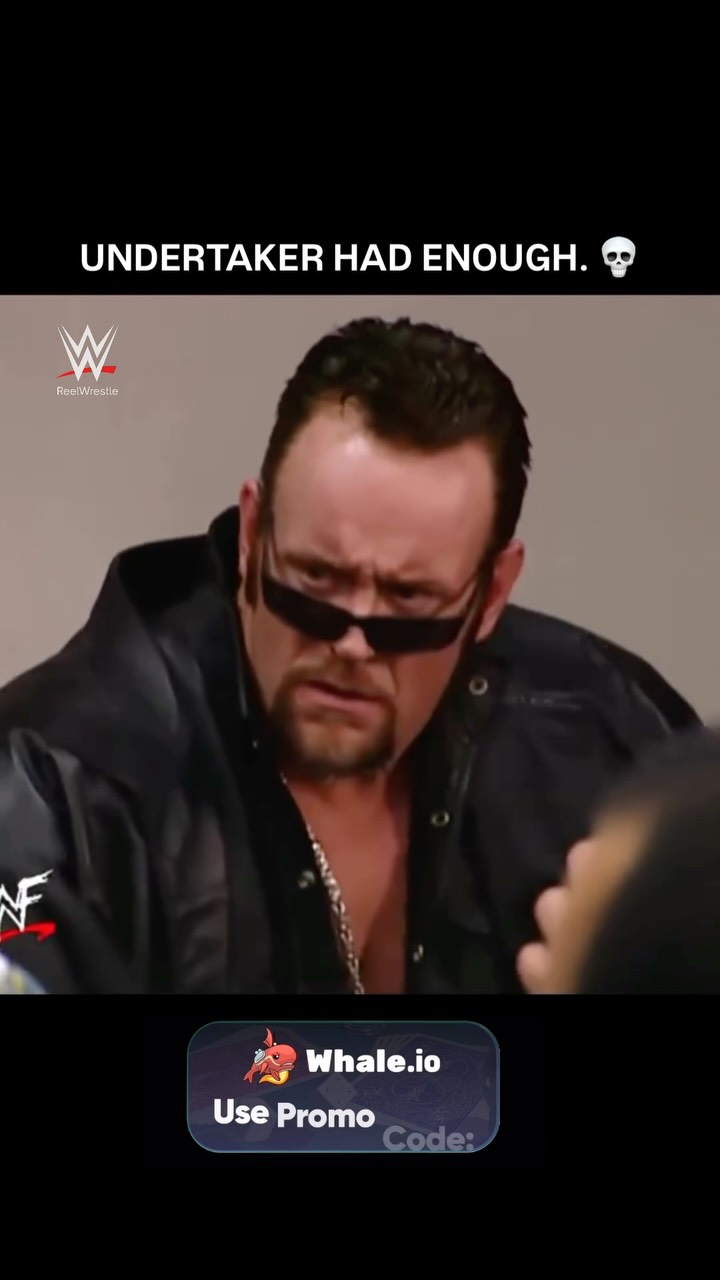 The Undertaker Had Enough: Backstag...