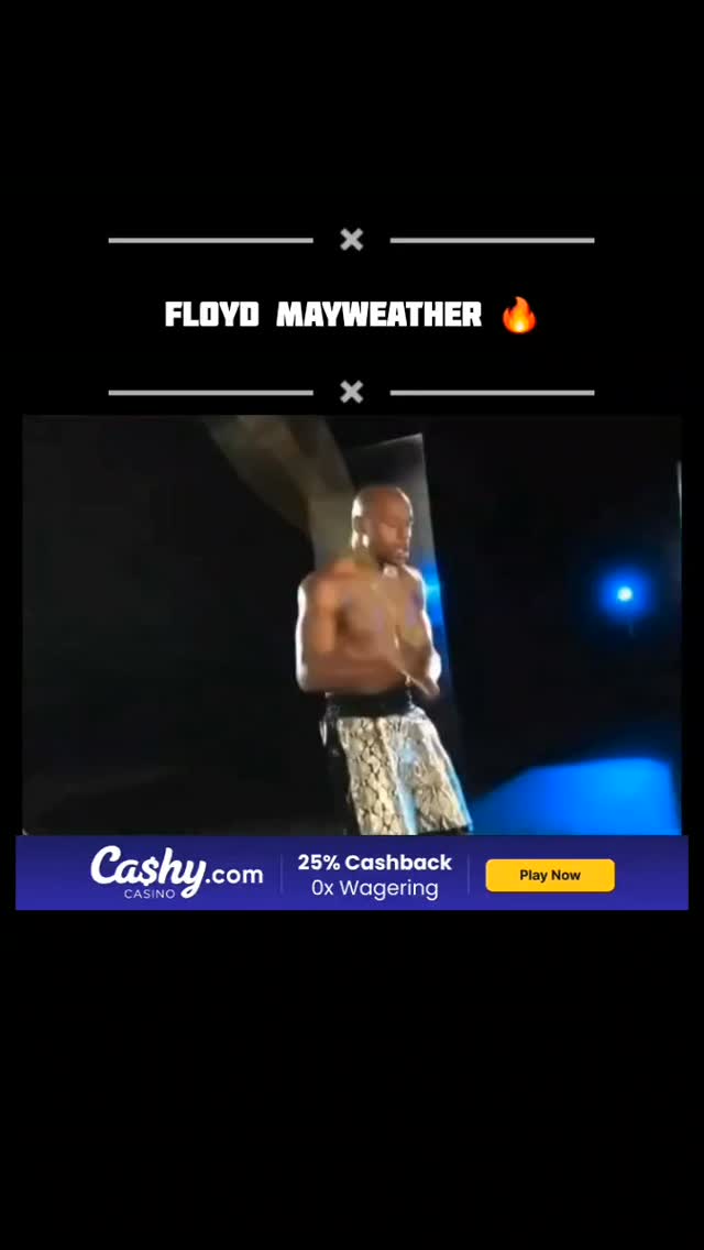 Floyd Mayweather's jump rope traini...