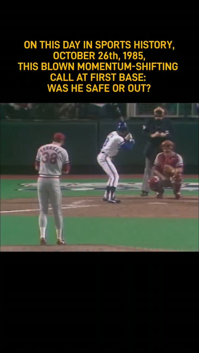 The Infamous Blown Call: 1985 World...