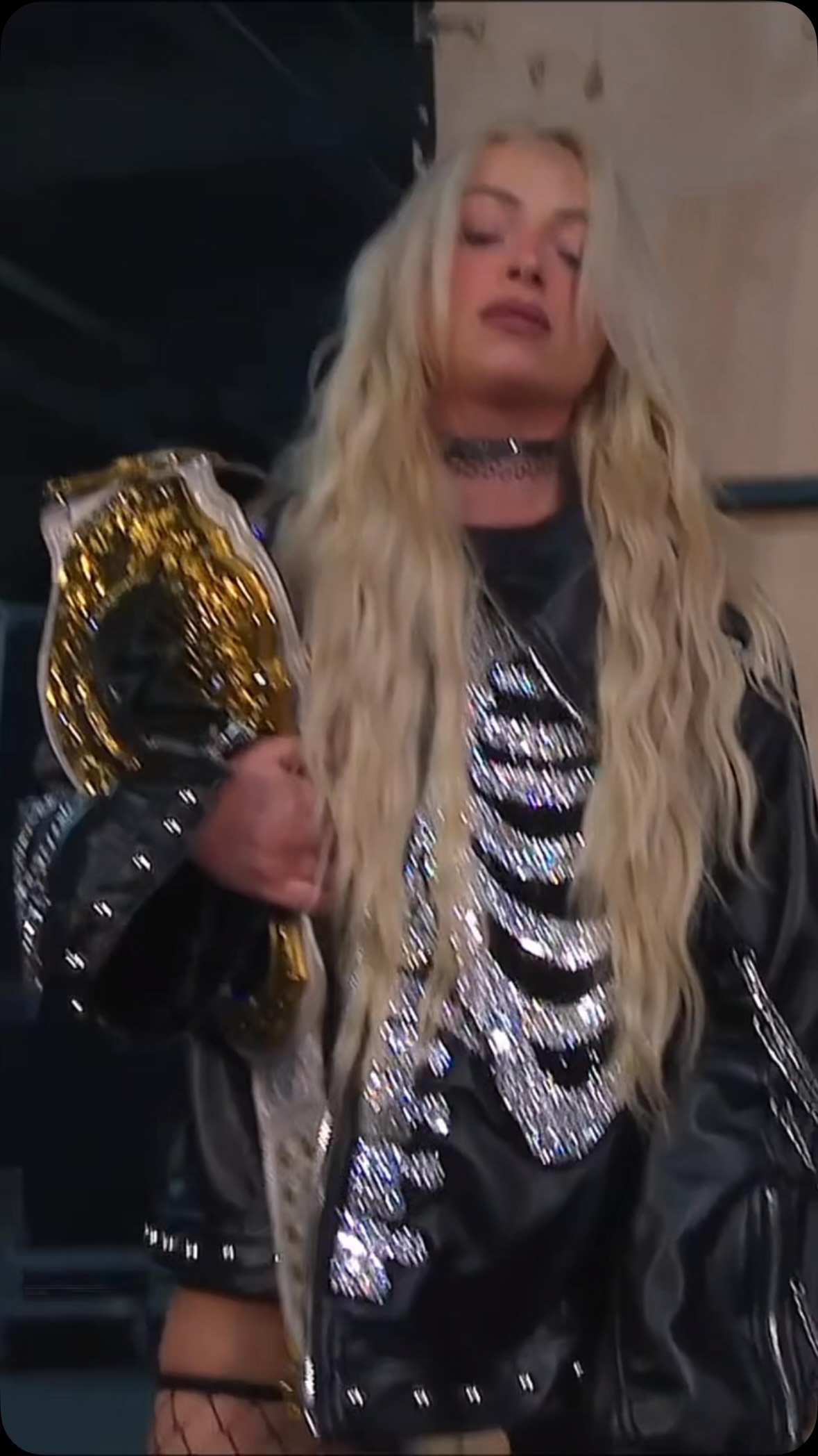 Liv Morgan's entrance look