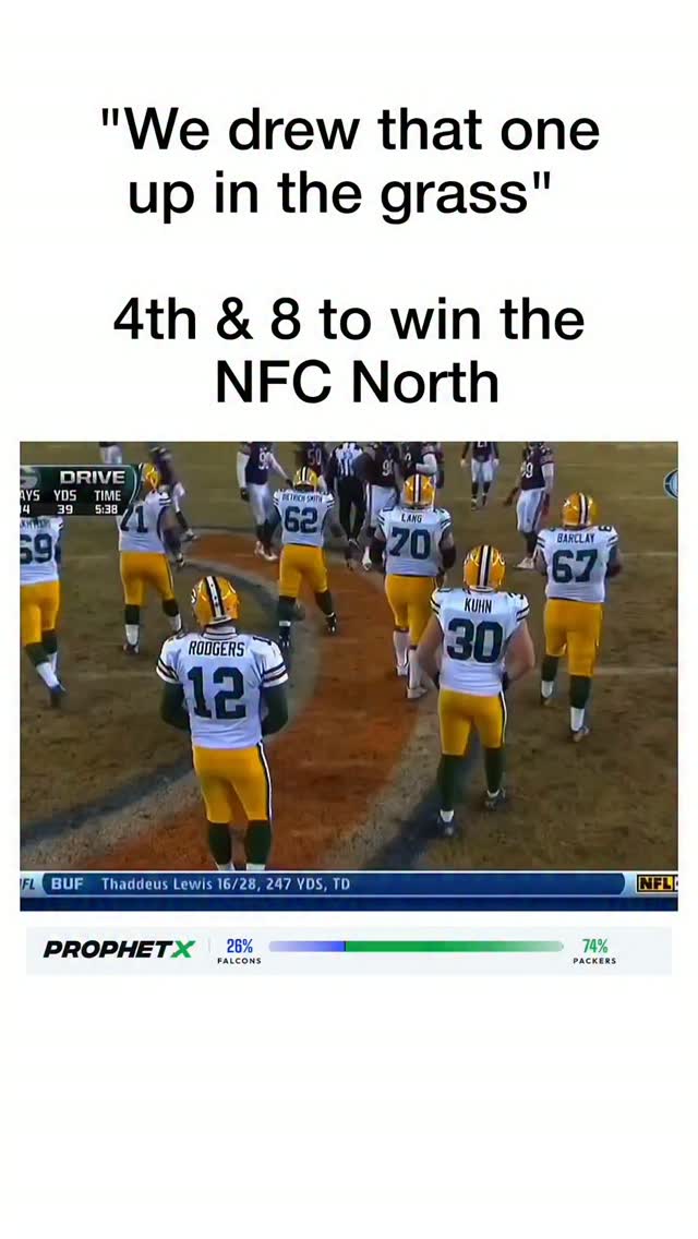 Aaron Rodgers to Randall Cobb: 4th-... on MILLIONS Aaron Rodgers to Randall Cobb: 4th-...