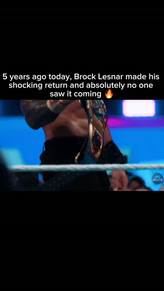 Brock Lesnar's shocking SummerSlam ...