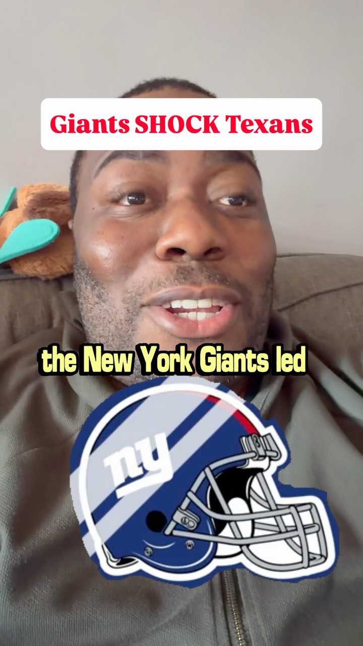 New York Giants shock Texans