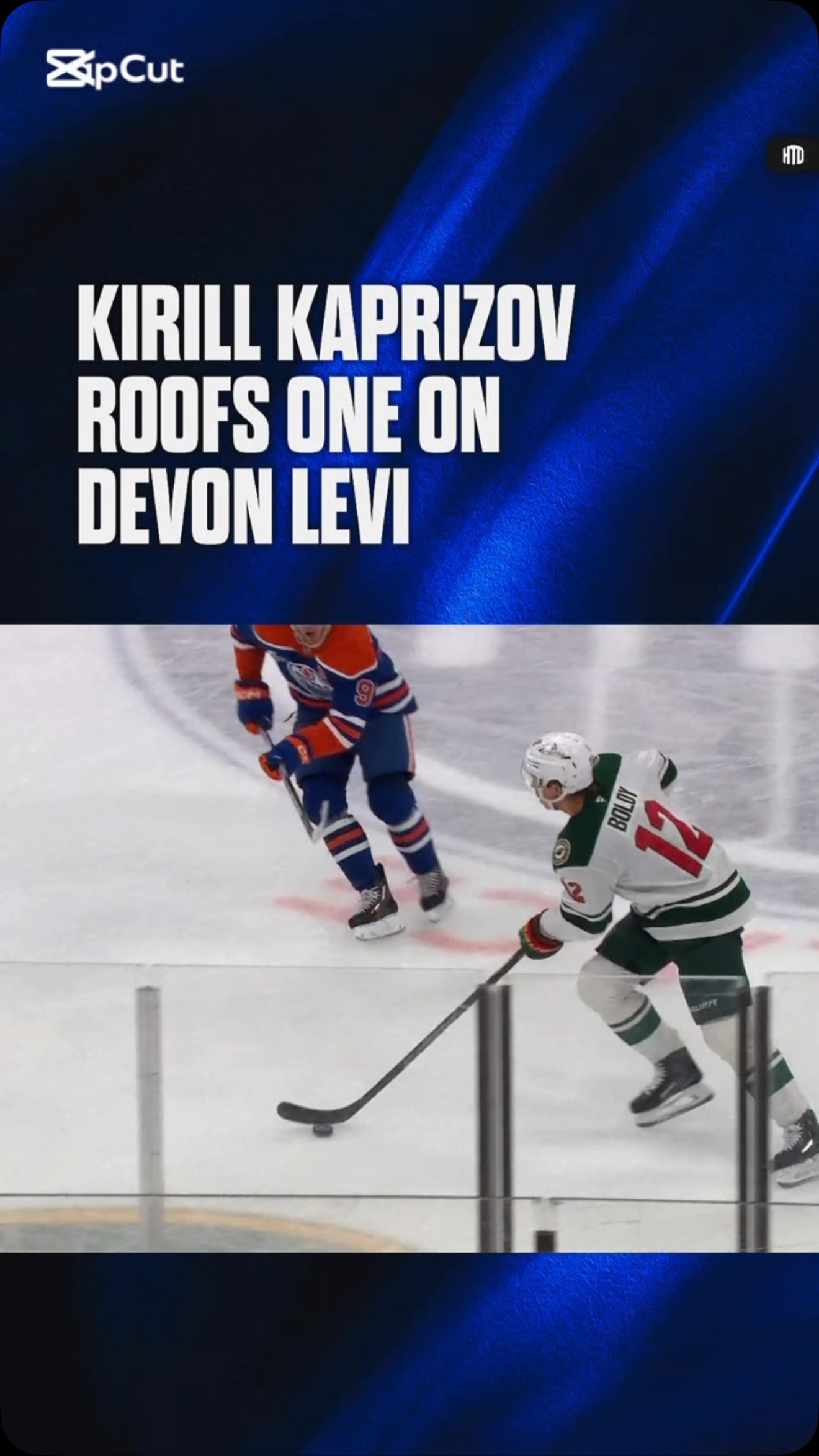 Kirill Kaprizov roofs one on Devon ... on MILLIONS Kirill Kaprizov roofs one on Devon ...