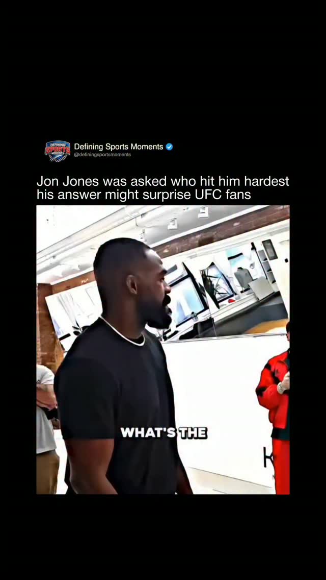 Jon Jones Discusses Hardest Punch H...