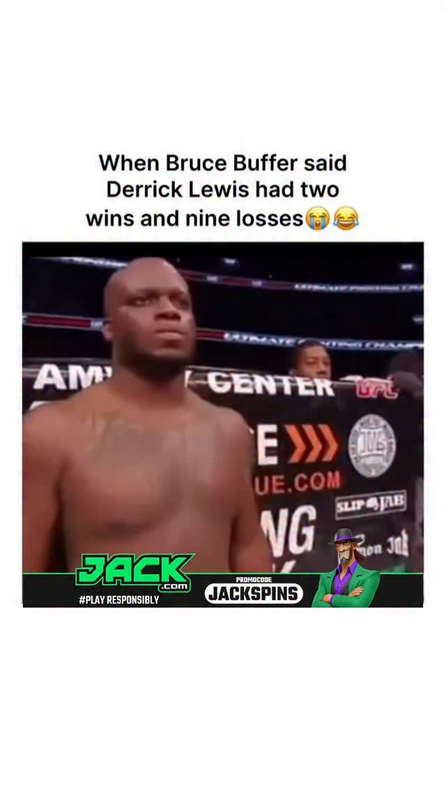 Bruce Buffer's humorous slip-up whe...