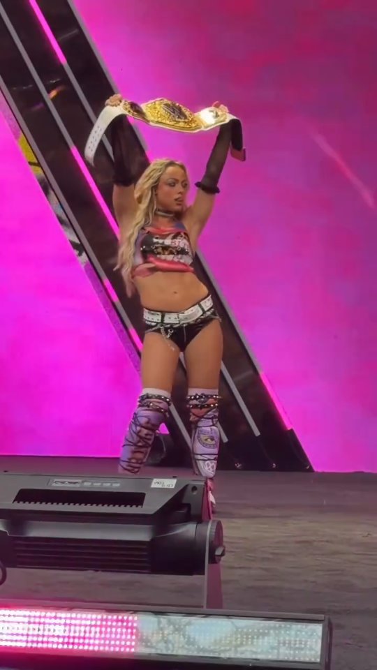 Liv Morgan's entrance from SummerSl...