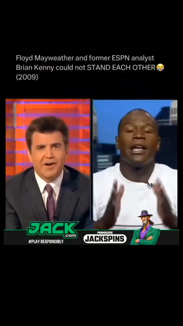 Floyd Mayweather and Brian Kenny in... on MILLIONS Floyd Mayweather and Brian Kenny in...