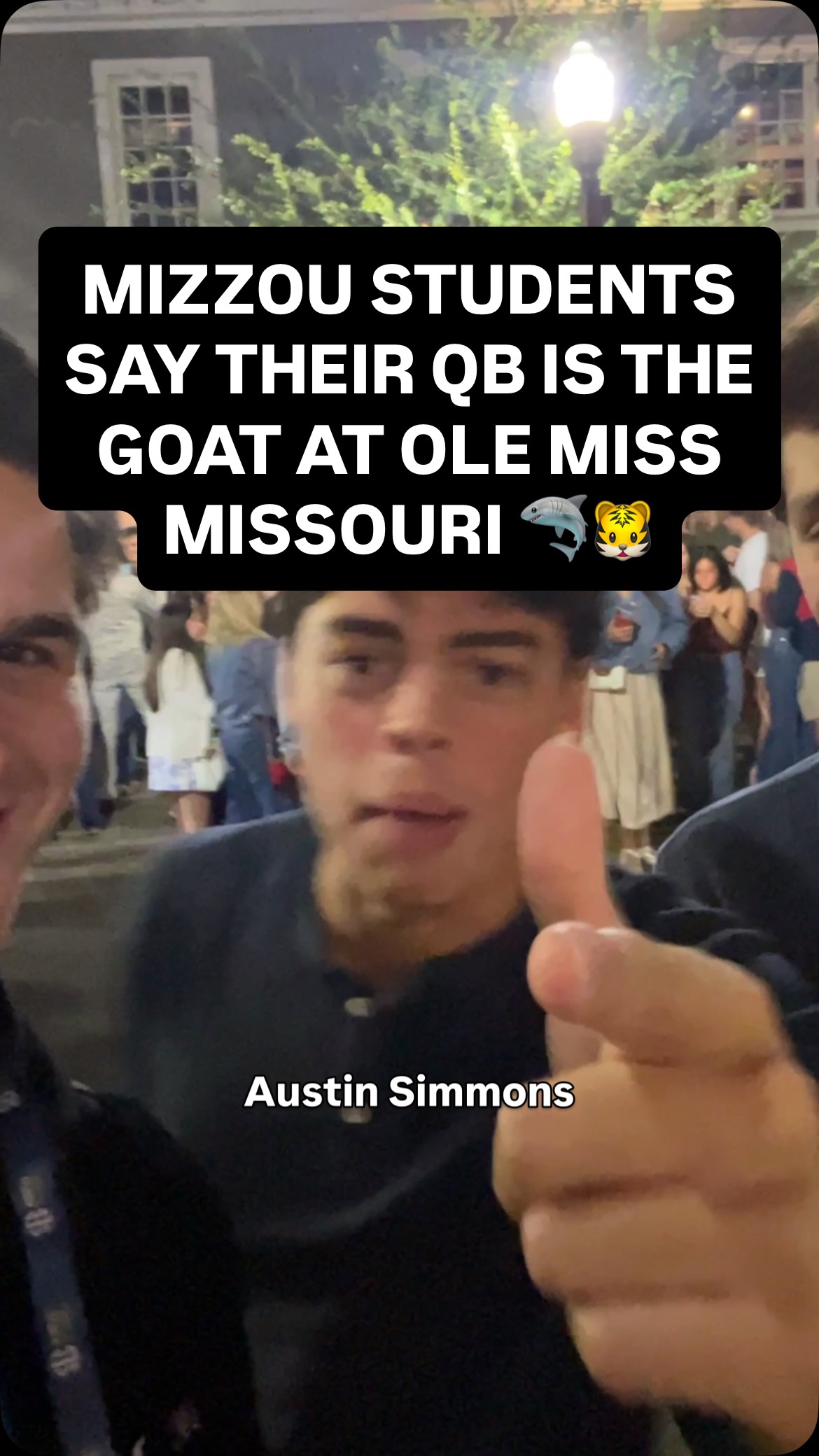 Mizzou students claim their QB is t...