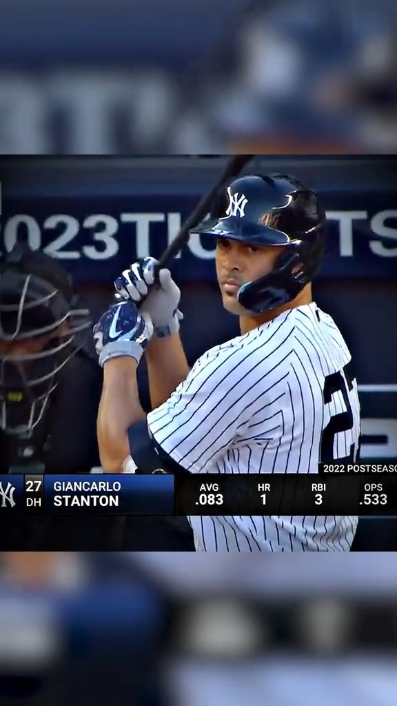 Giancarlo Stanton's postseason perf...