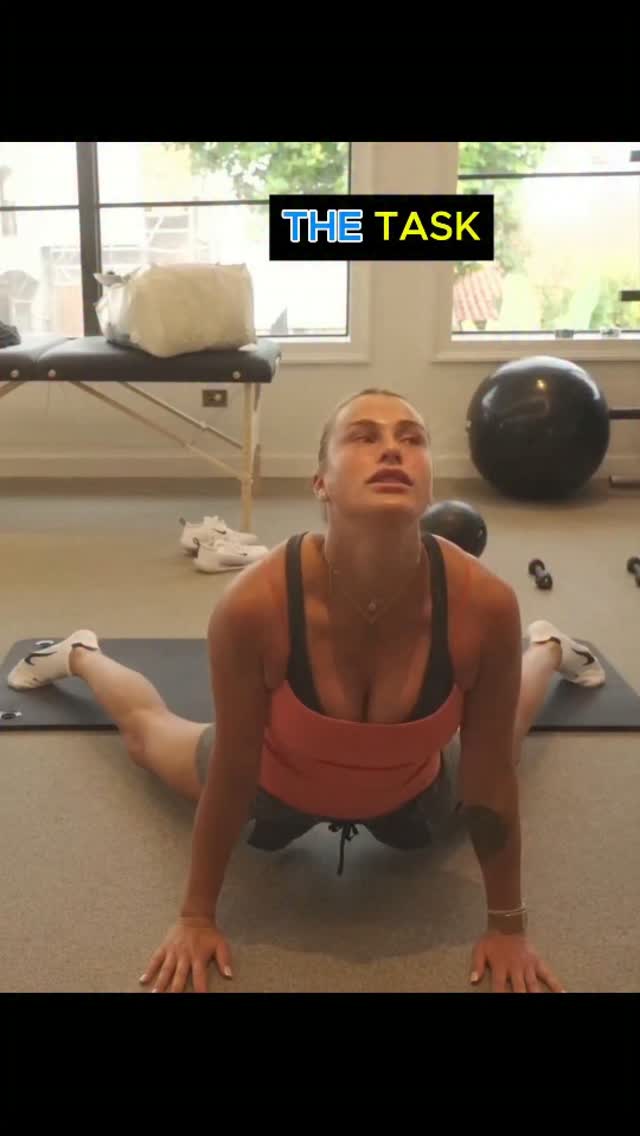 Aryna Sabalenka's intense training ...