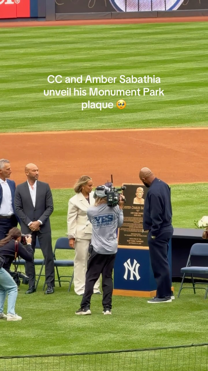 CC and Amber Sabathia unveil his Mo...