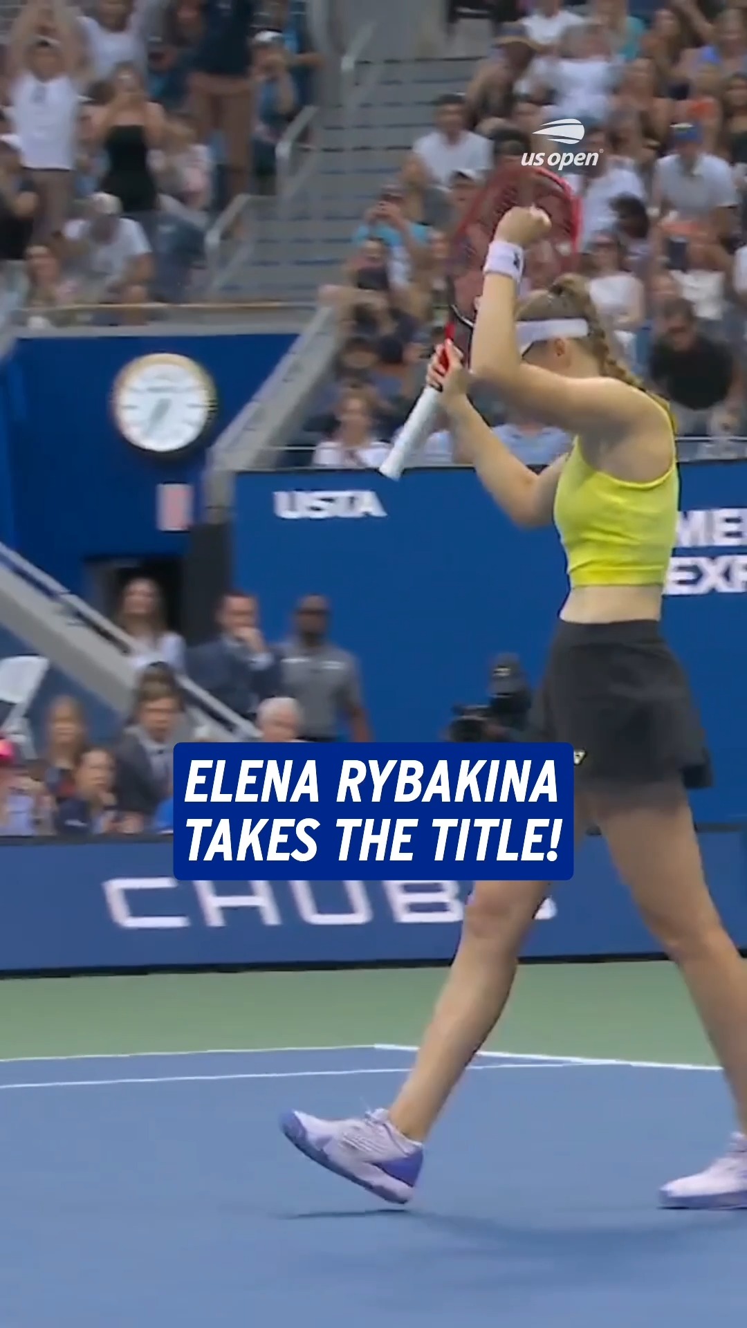 Elena Rybakina takes the title!