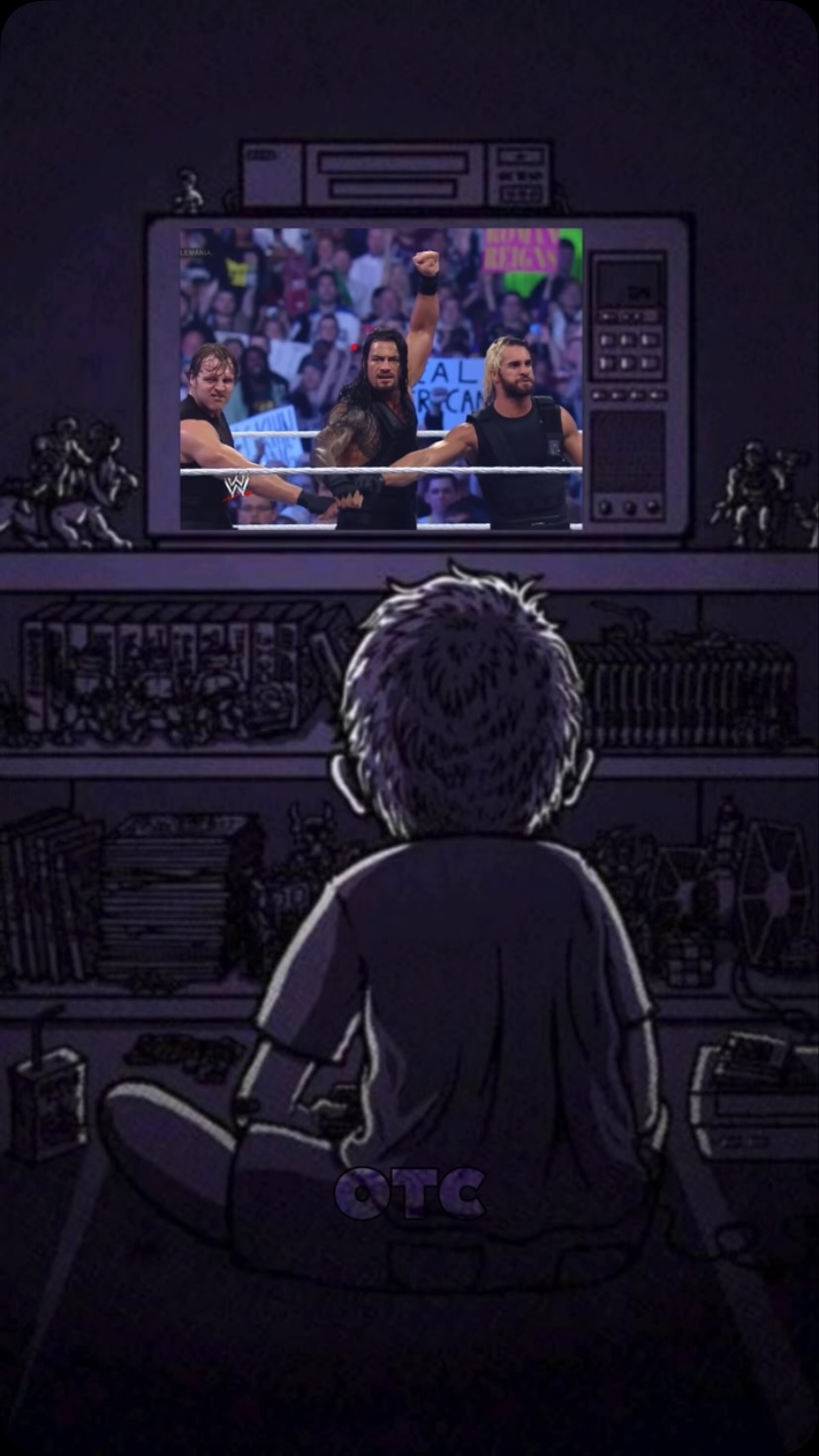 A fan watches The Shield on TV