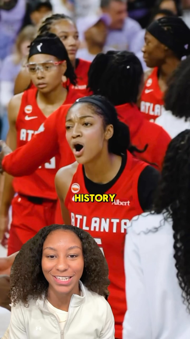 Angel Reese and Atlanta Dream celeb...