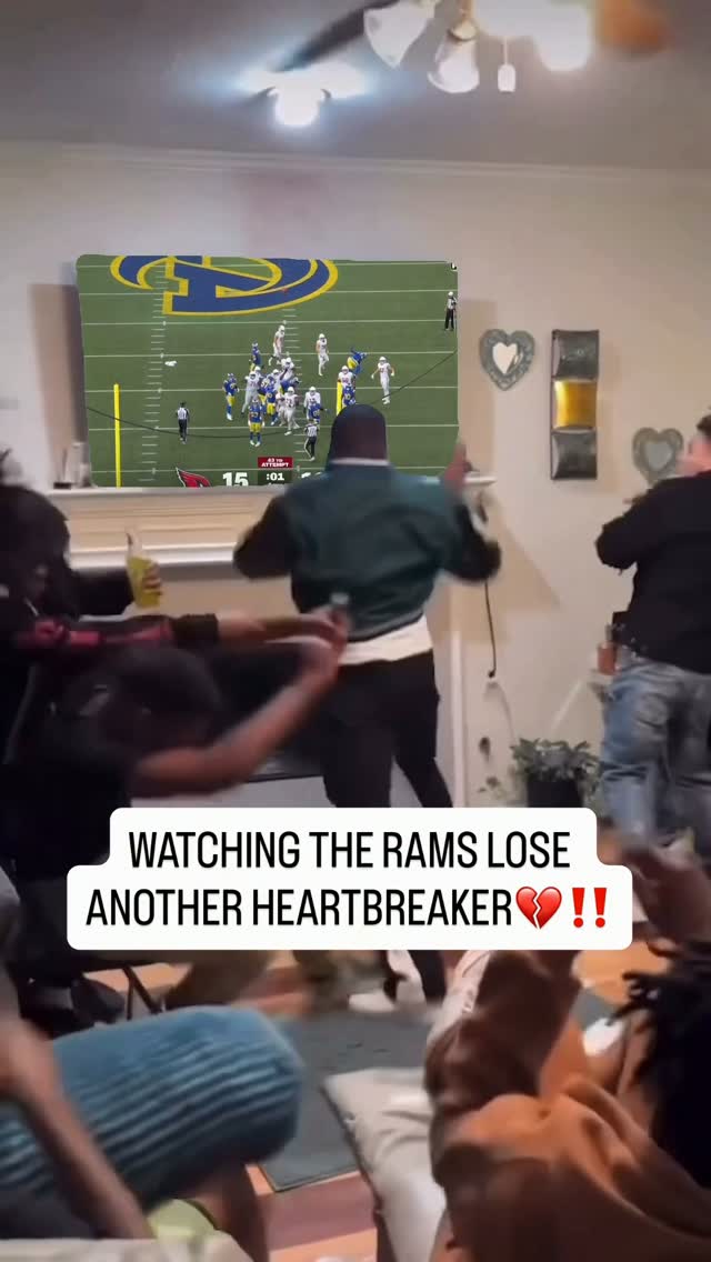 Rams fans react to another heartbre...