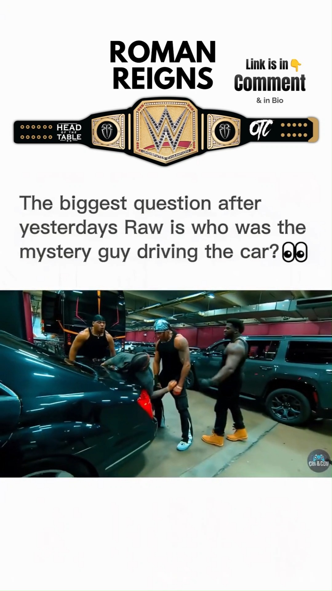Who was driving the car in the Mond...