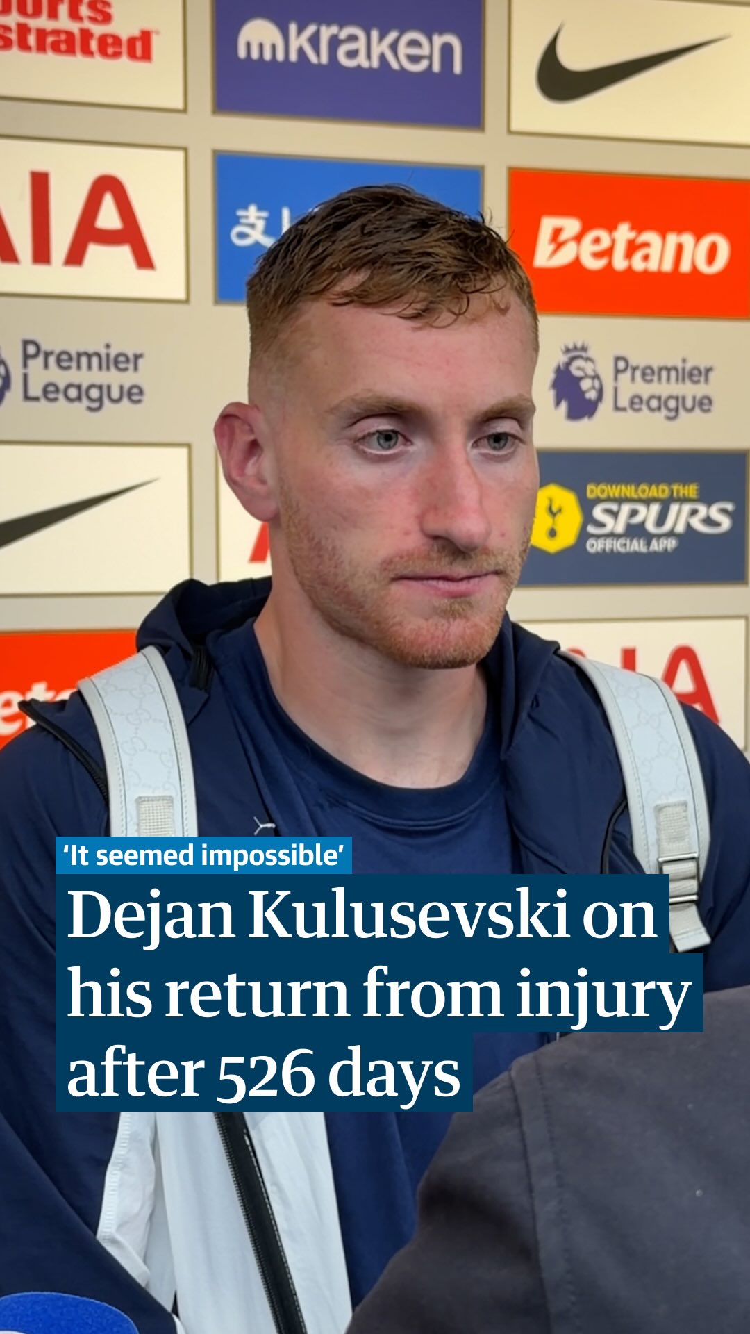 Dejan Kulusevski on his Premier Lea...