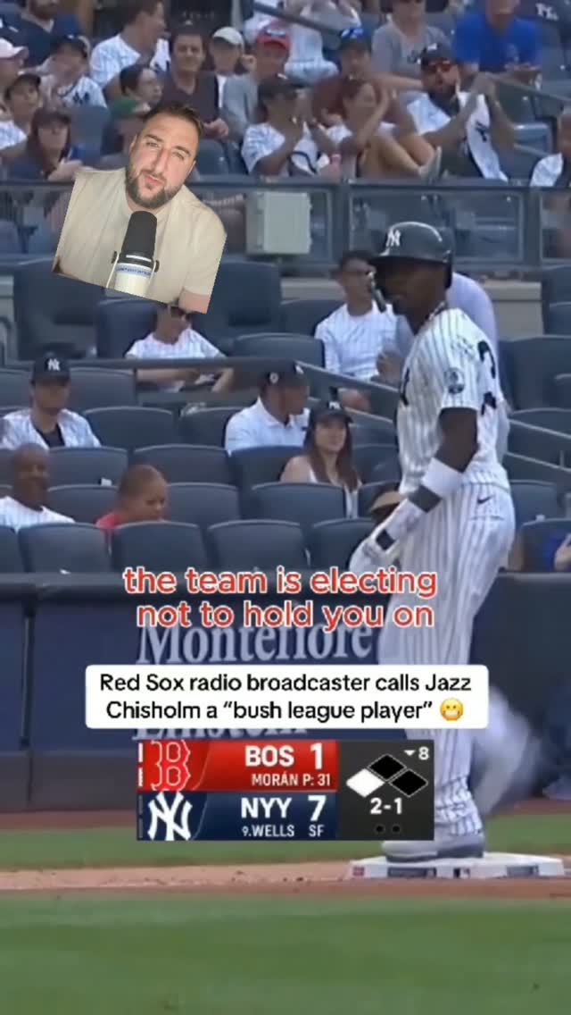 Red Sox announcer calls Jazz Chisho...