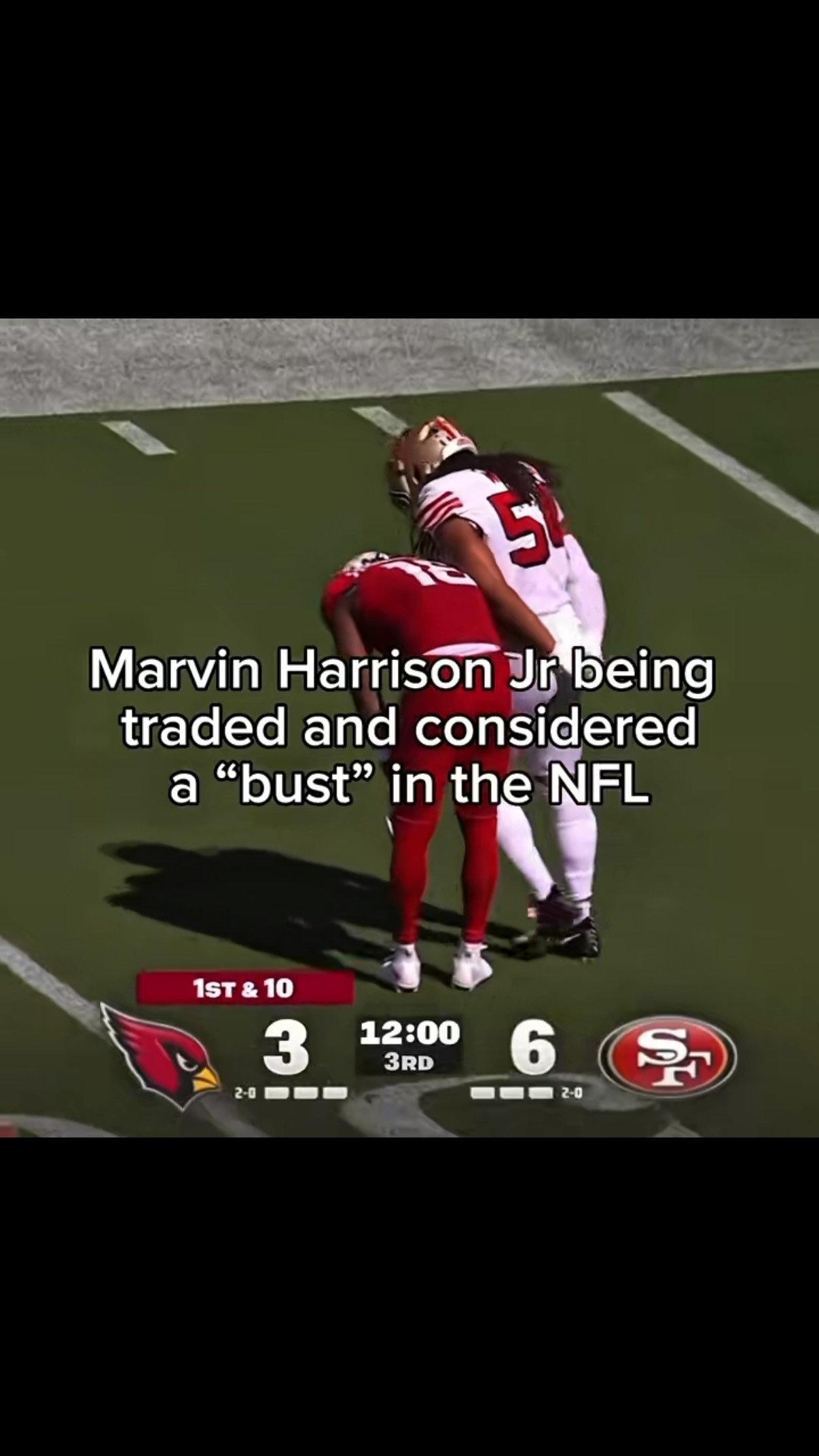 Marvin Harrison Jr. reportedly bein...