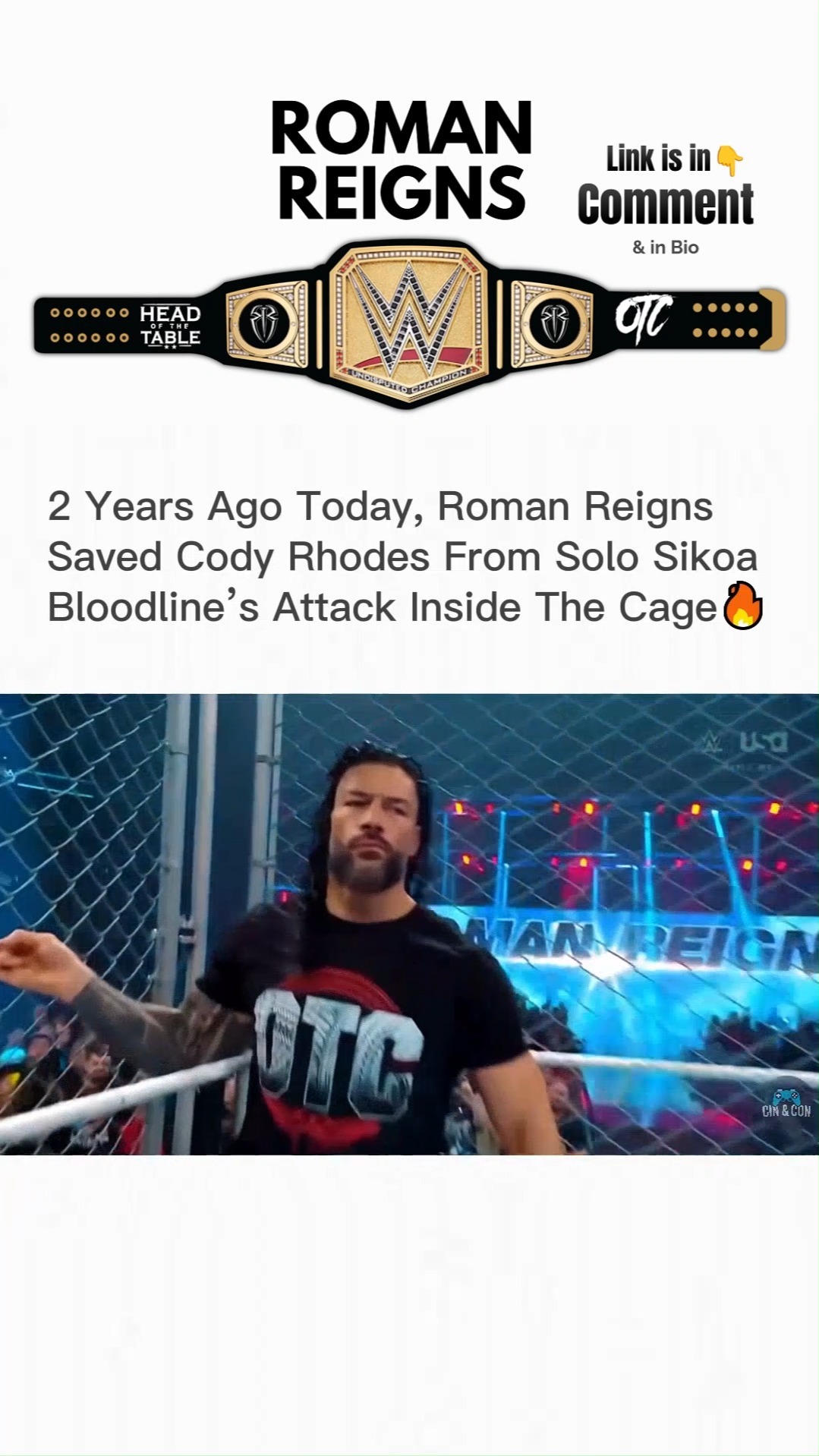 Roman Reigns returns to save Cody R...