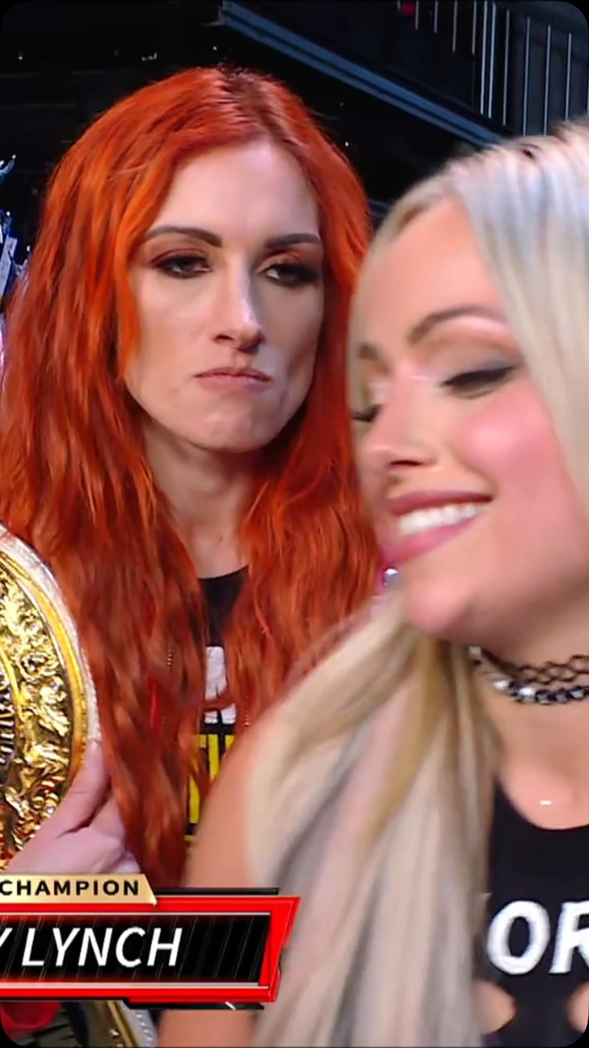 Becky Lynch and Liv Morgan story
