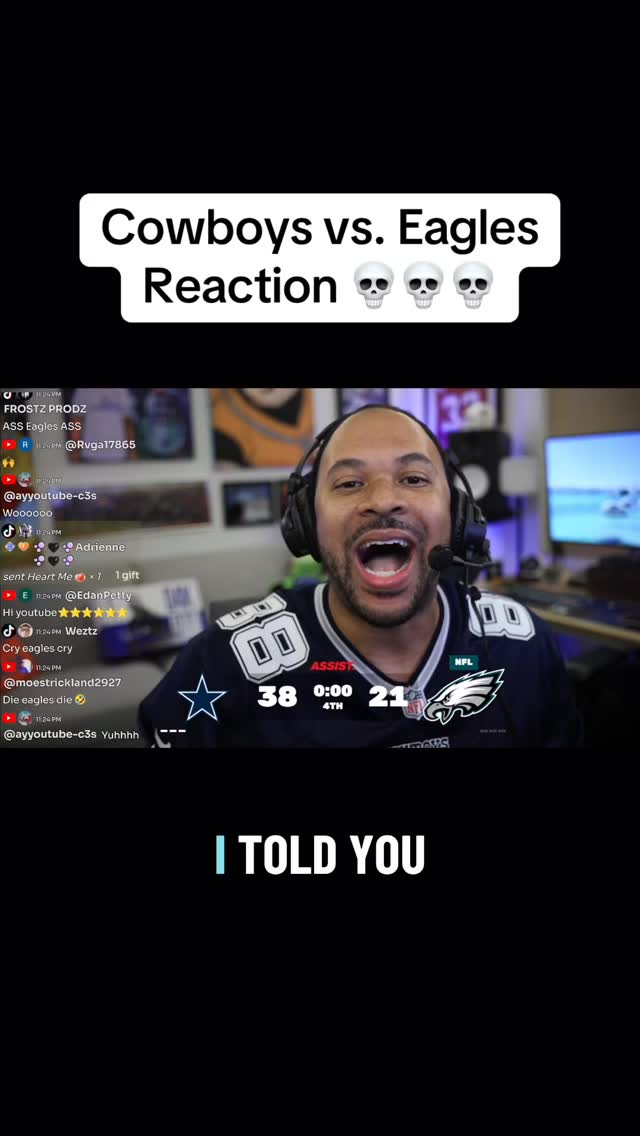 Cowboys vs. Eagles Reaction on MILLIONS Cowboys vs. Eagles Reaction
