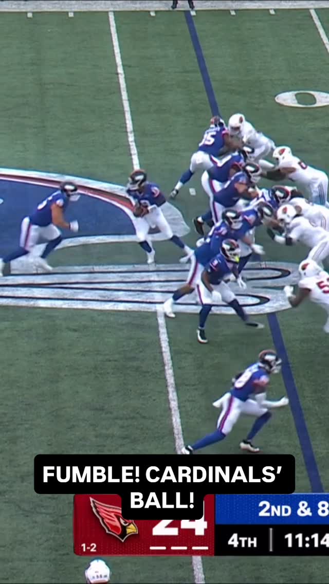 Fumble! Cardinals' Ball!