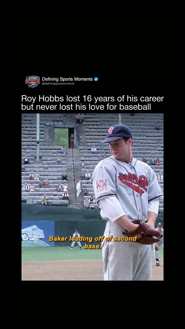 Roy Hobbs' Unwavering Love for Base...