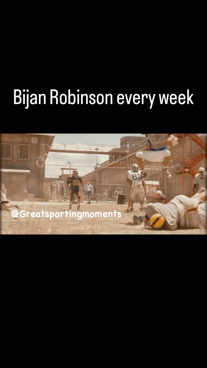 Bijan Robinson dominant performance...