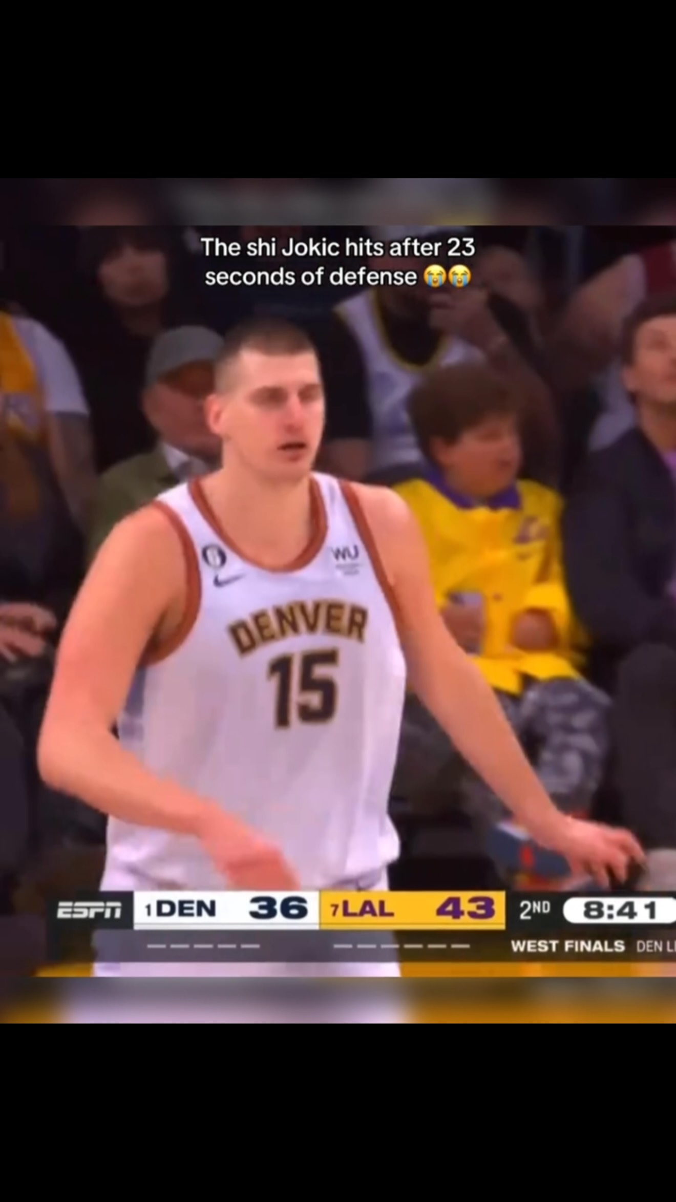 Nikola Jokic's seemingly impossible...