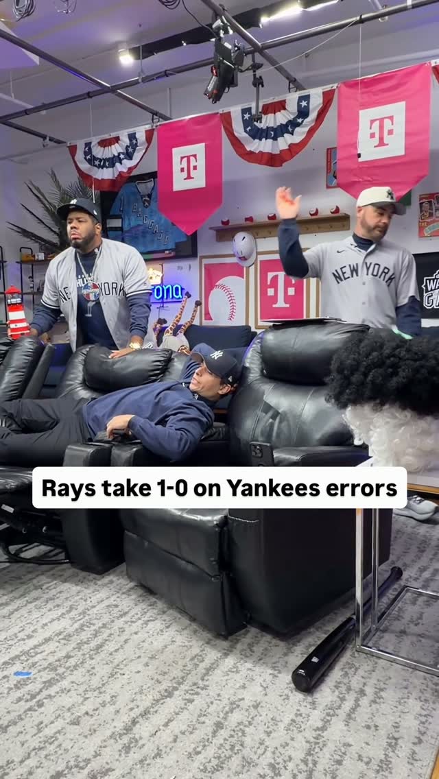 Rays take 1-0 on Yankees errors