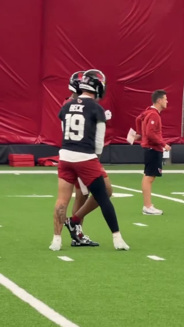 Cardinals Player Beck in Practice S... on MILLIONS Cardinals Player Beck in Practice S...