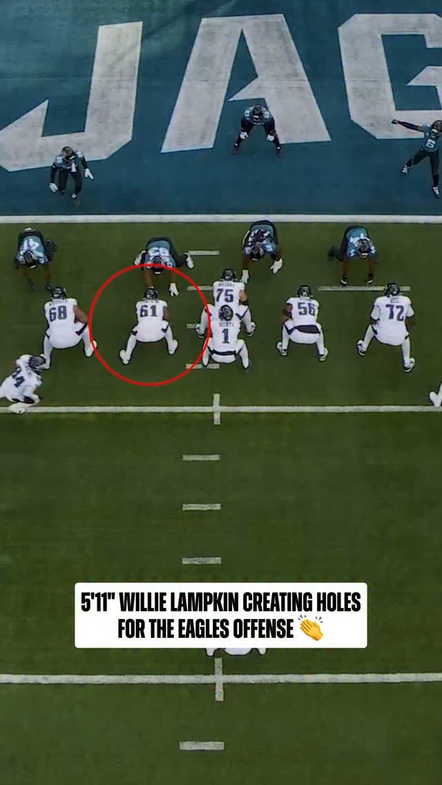 Willie Lampkin creating holes for t...