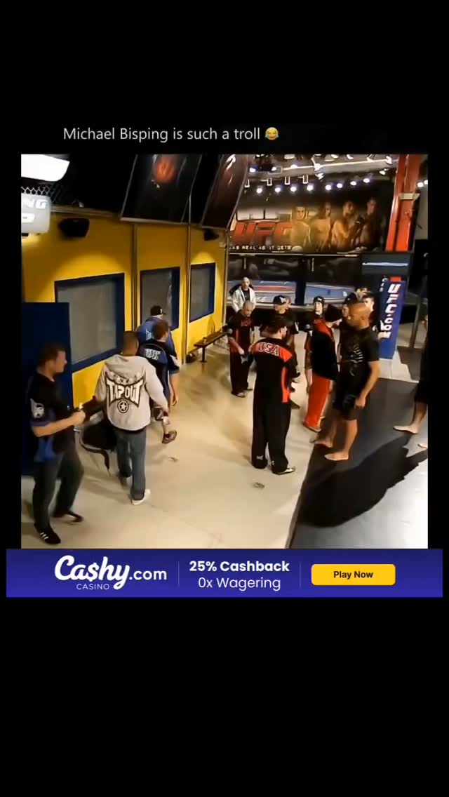 Michael Bisping is such a troll