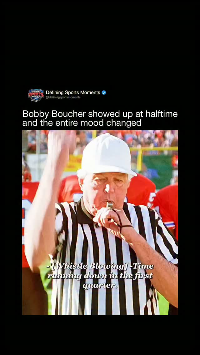 Bobby Boucher's halftime arrival ch...