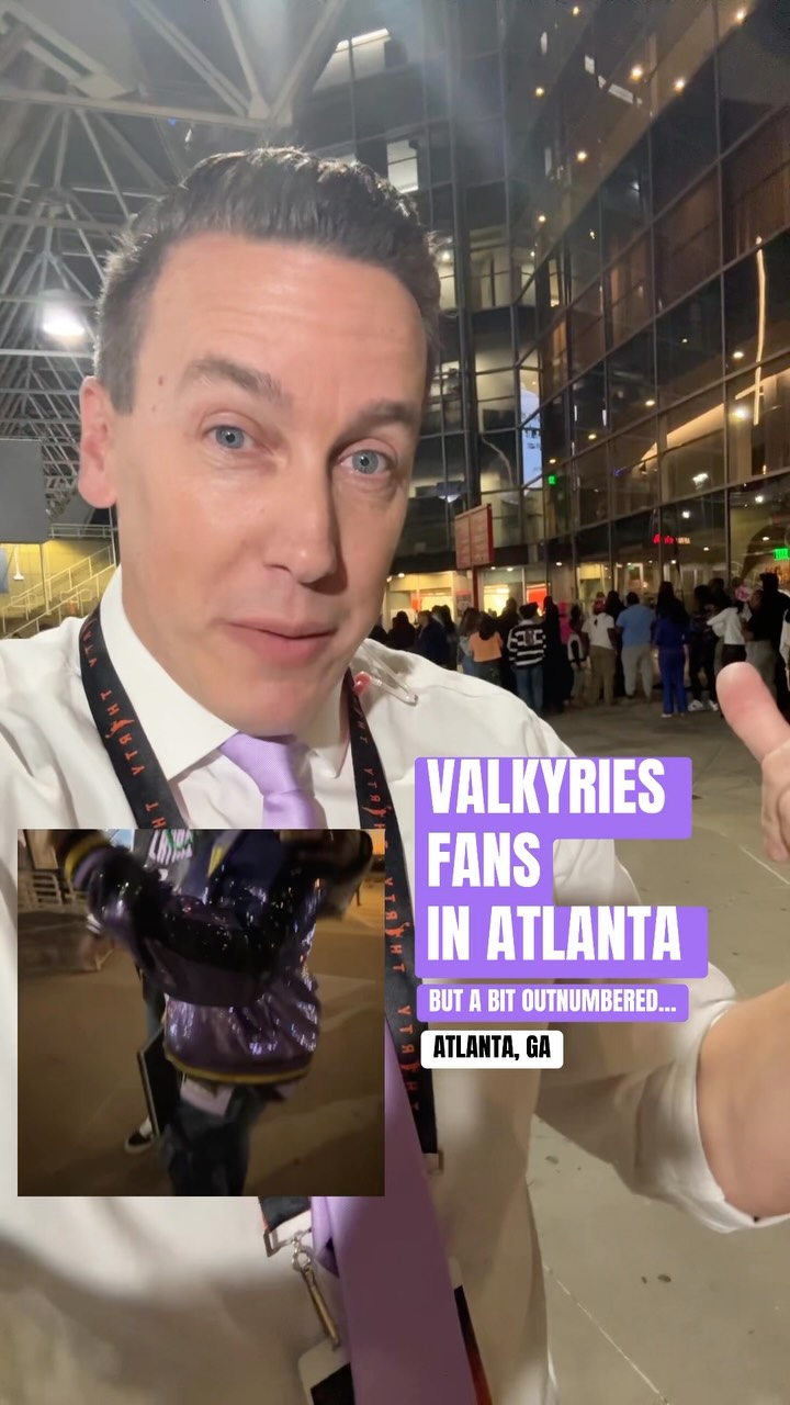 Valkyries Fans Spotted in Atlanta f...