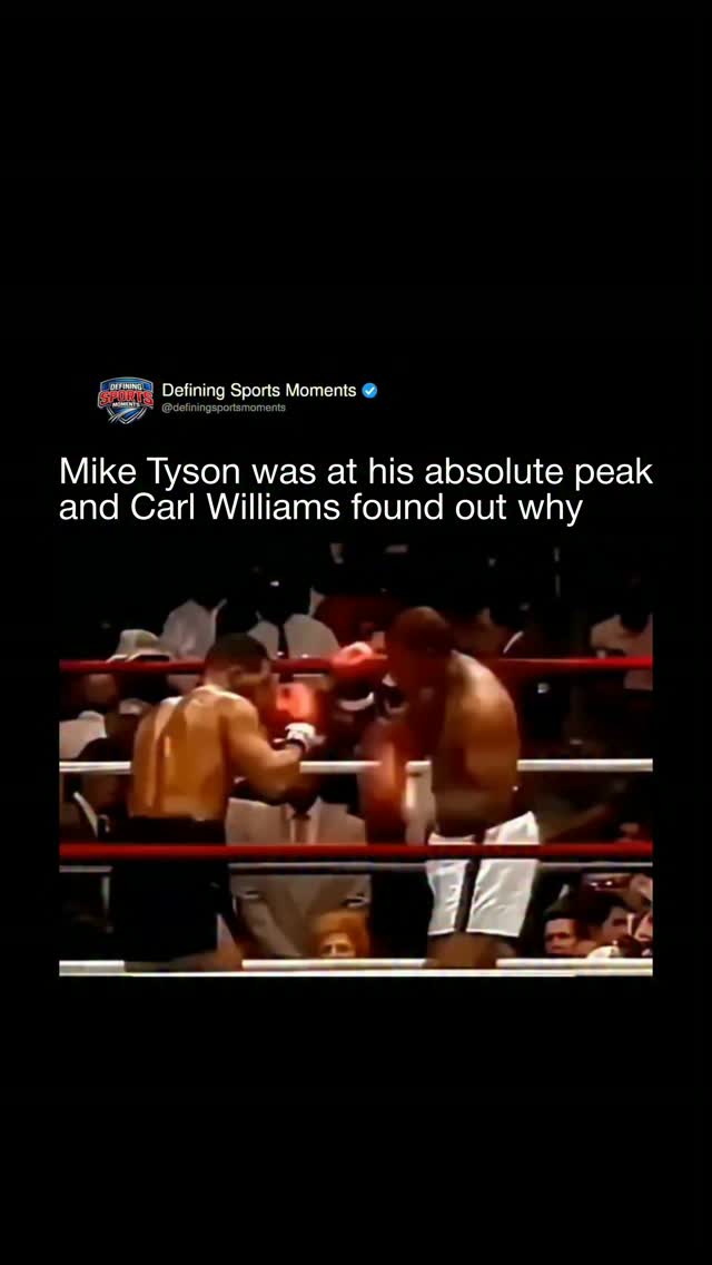 Mike Tyson vs. Carl Williams (1989)... on MILLIONS Mike Tyson vs. Carl Williams (1989)...