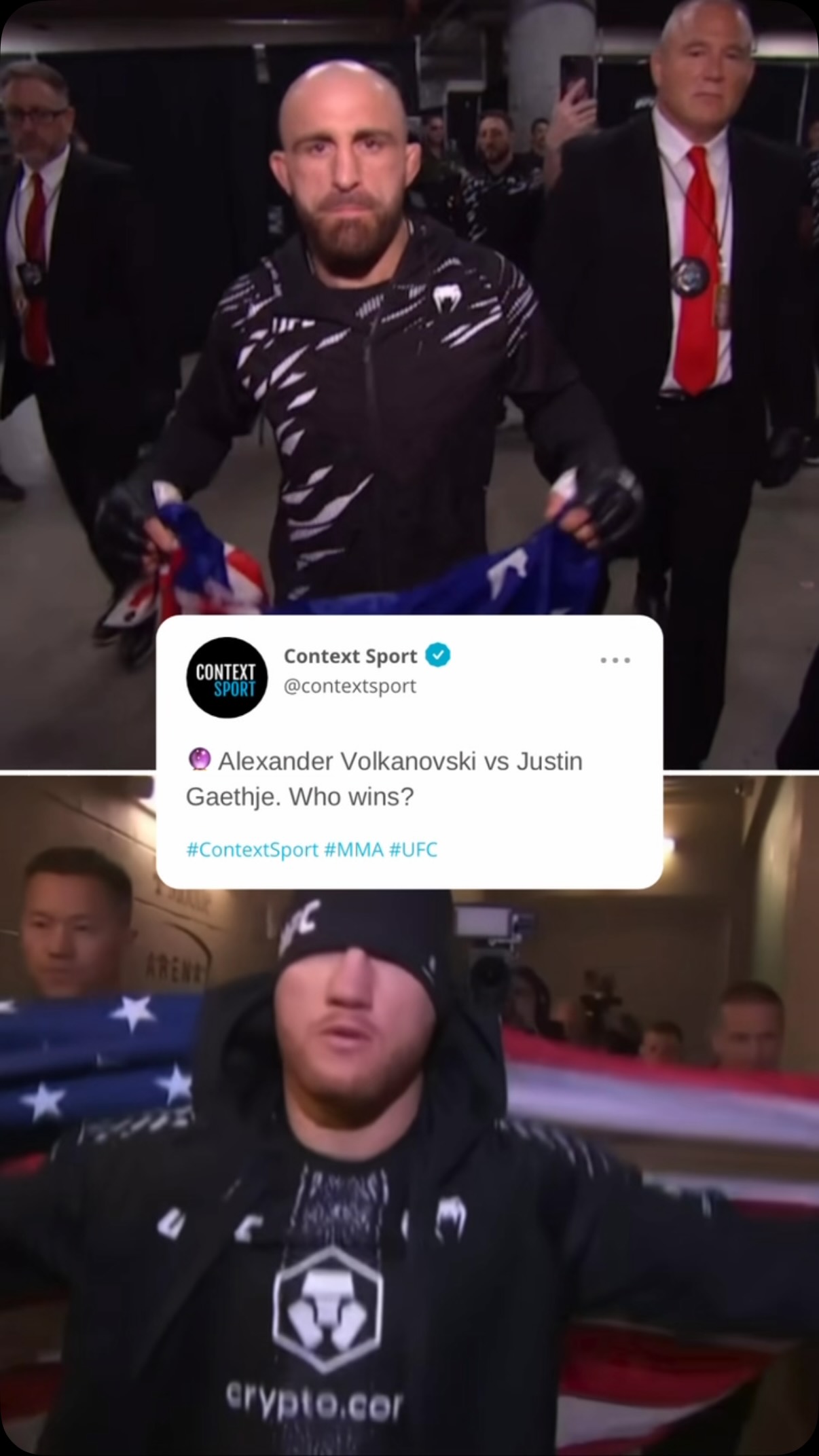 Volkanovski vs Gaethje: Who wins?