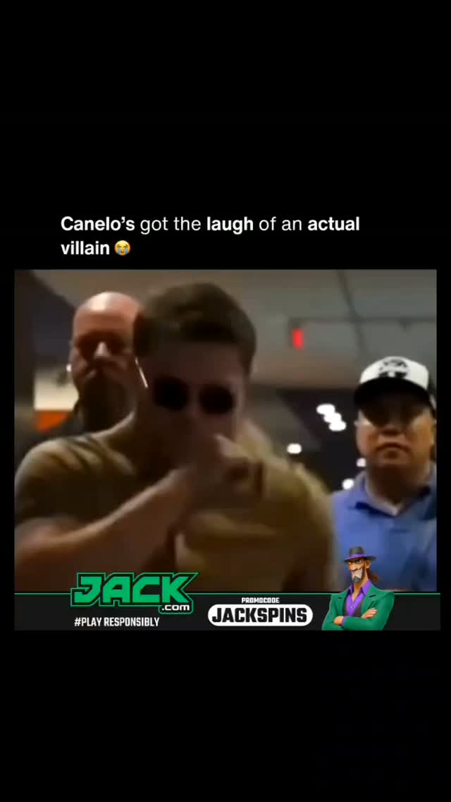 Canelo Álvarez's villainous laugh on MILLIONS Canelo Álvarez's villainous laugh