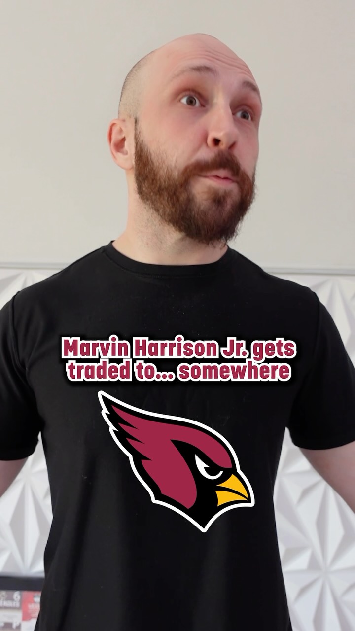 Cardinals trade Marvin Harrison Jr.... on MILLIONS Cardinals trade Marvin Harrison Jr....