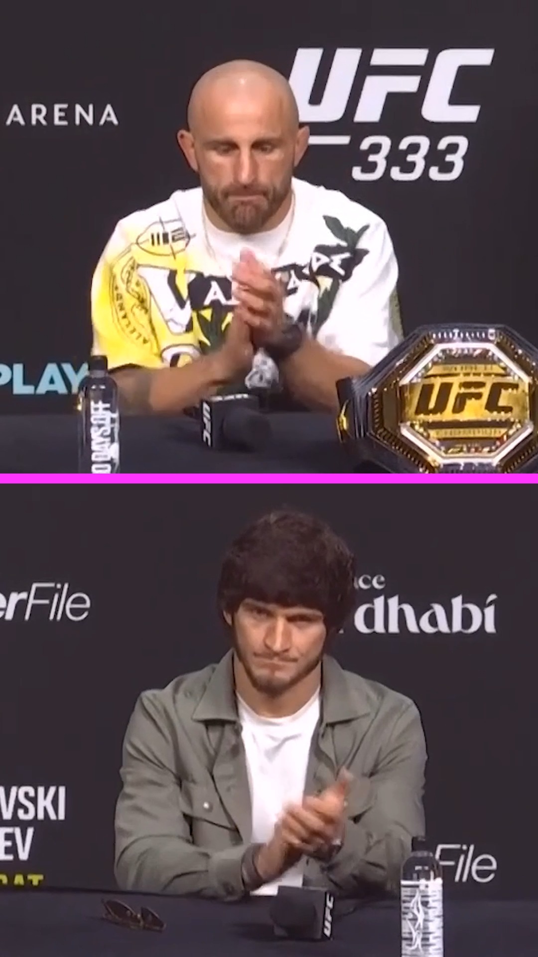 Alexander Volkanovski and Movsar Ev... on MILLIONS Alexander Volkanovski and Movsar Ev...