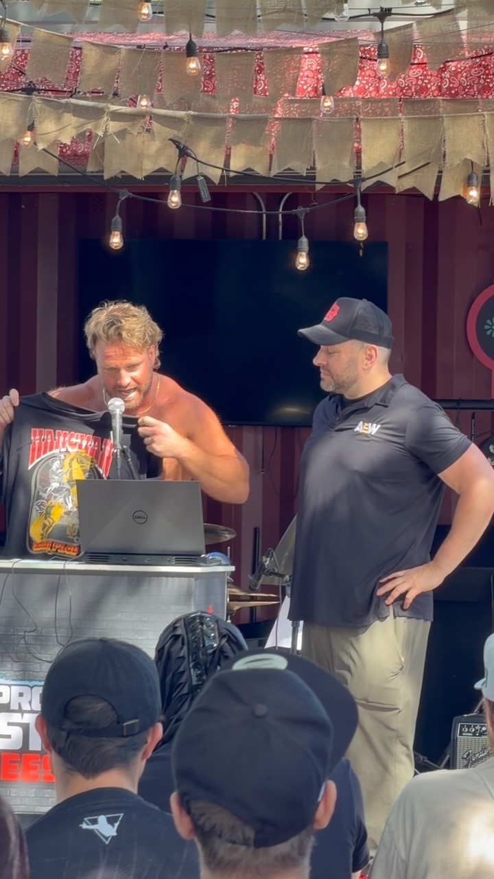 Hangman Adam Page auctions off the ...
