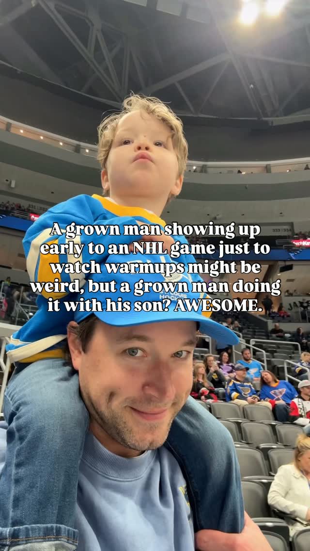 NHL Warmups with My Son