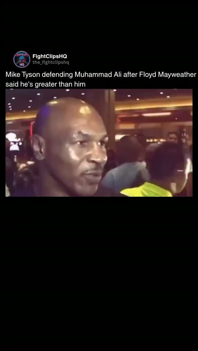 Mike Tyson defends Muhammad Ali's l...