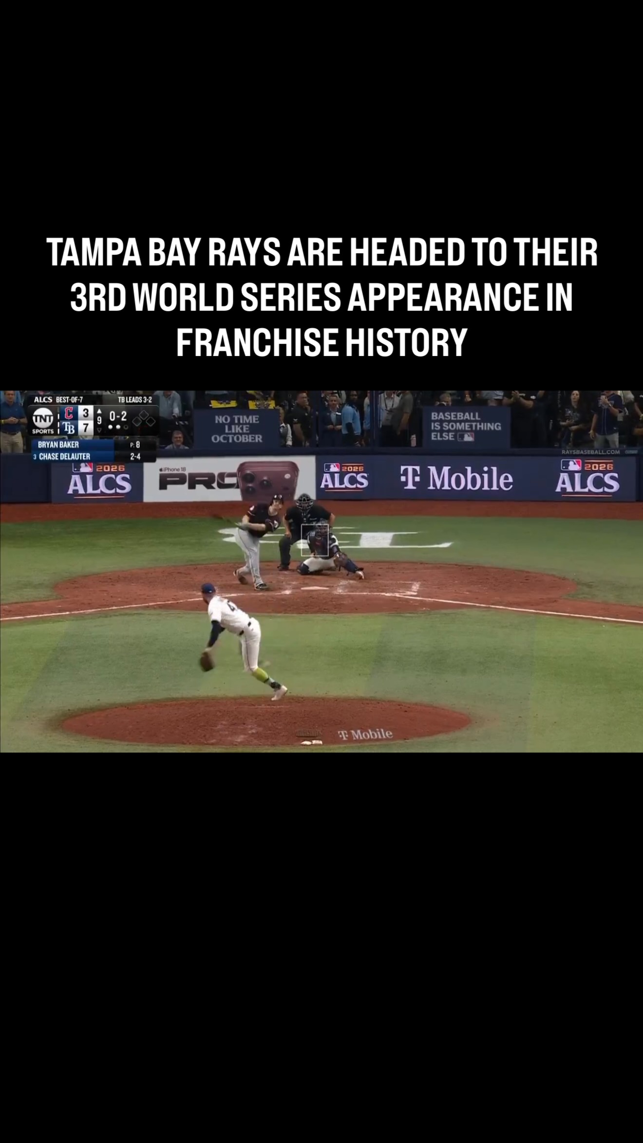 Tampa Bay Rays in their 3rd World S...