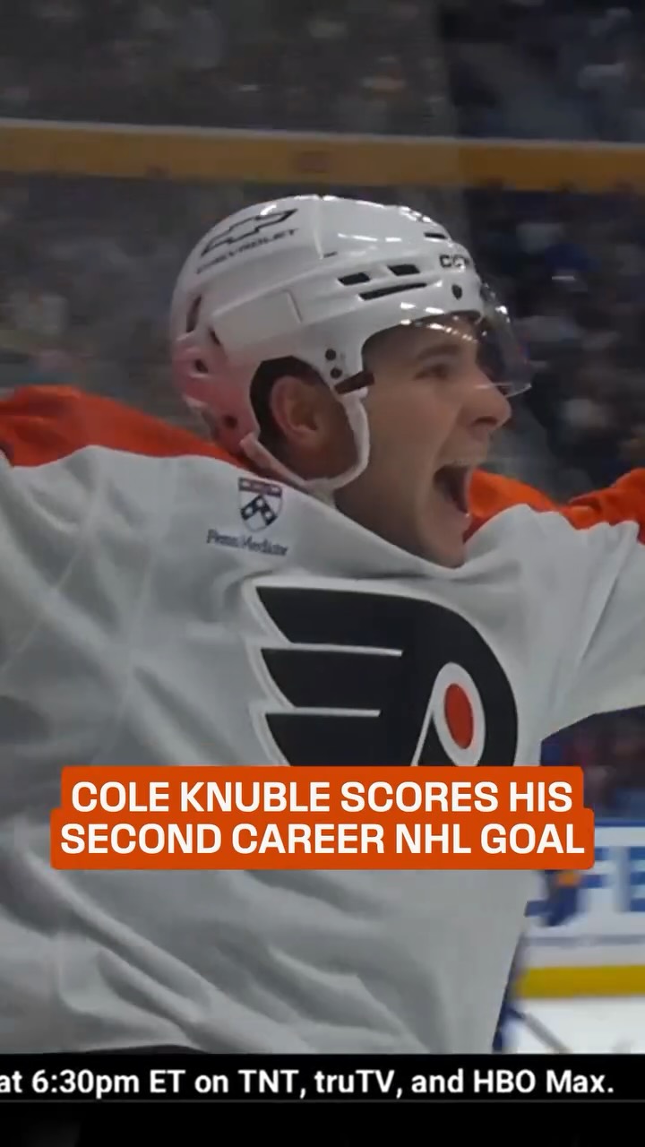 Cole Knuble scores his second caree...